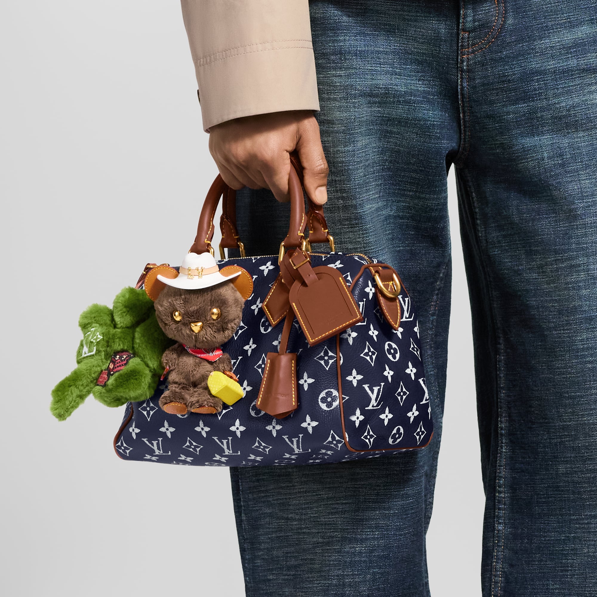 LV Louis Bear Bag Charm . - Accessories | LOUIS VUITTON